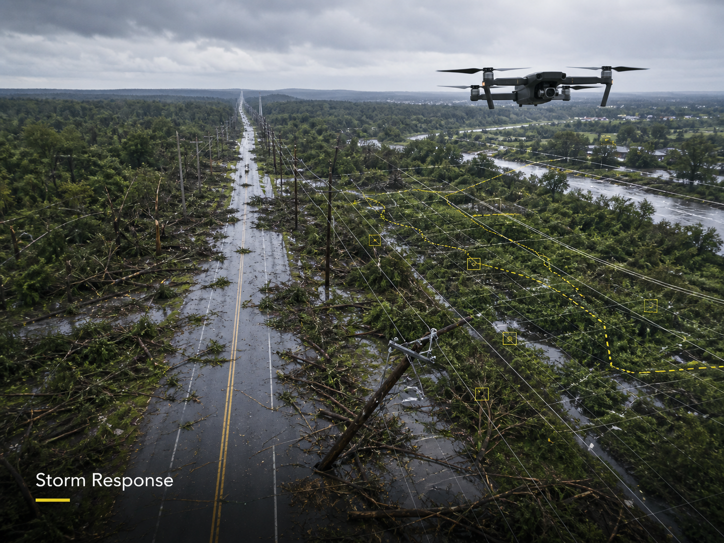 Drone Response to Storms and Disasters: How Aerial Capture Compresses the Damage Assessment Timeline